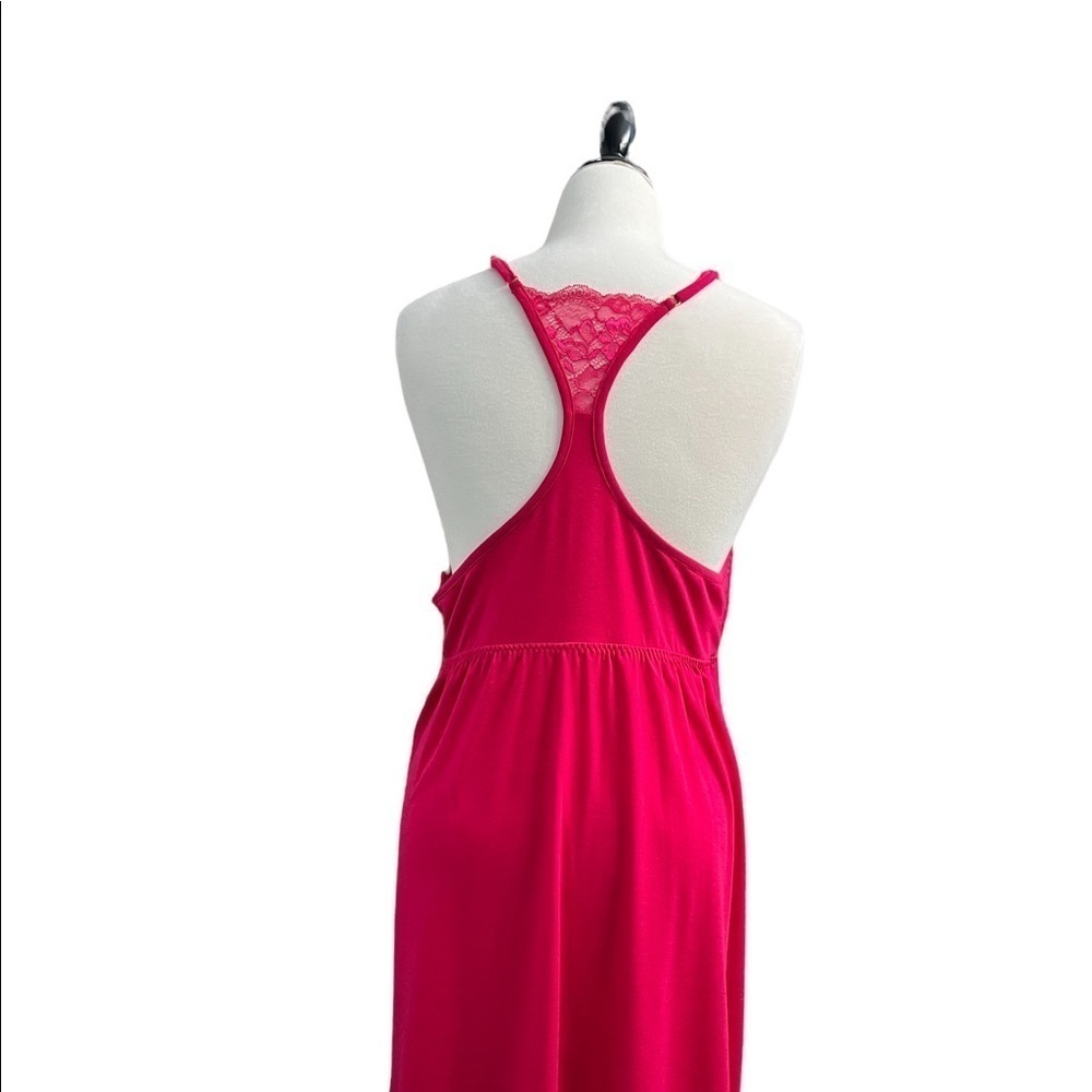 FLORA (NWT) LACE CHEMISE SIZE LARGE IN RED - Picture 3 of 6